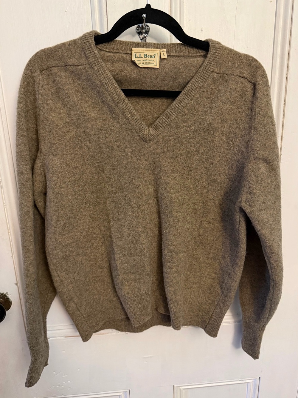 Vintage L.L.Bean 100% Wool Sweater Made in Scotland – Fits M